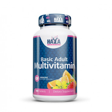 Haya Labs Basic Adult Multivitamin 100tabs