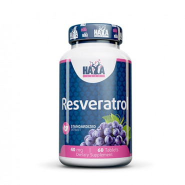 Haya Labs Resveratrol 40mg 60tabs