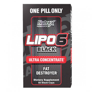 Nutrex Lipo-6 Black Ultra Concentrate 60caps