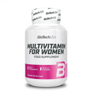 BioTech USA Multivitamiinid naistele 60tabl