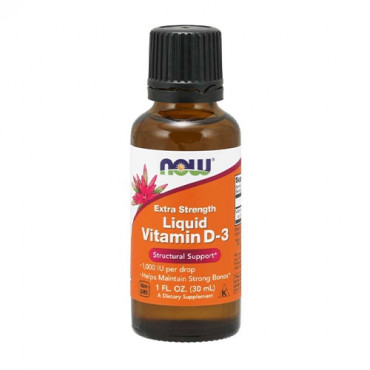 Now Foods Vitamin D3 Liquid Extra Strength 30ml