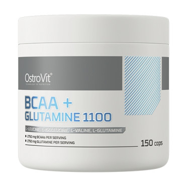 OstroVit BCAA + Glutamine 1100mg 150caps