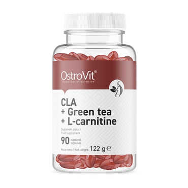 OstroVit CLA + Green Tea + L-carnitine 90 softgels