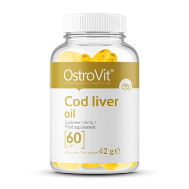 OstroVit Cod Liver Oil 60 softgels