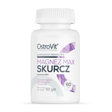 OstroVit Magnez Max Skurcz (Anticramp) 60tabs