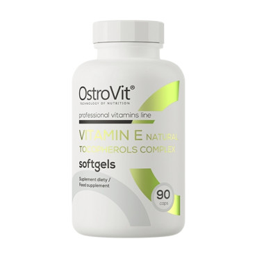 OstroVit Vitamin E Natural Tocopherols Complex 90 softgels