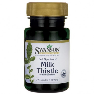 Swanson Milk Thistle 500mg, 100caps