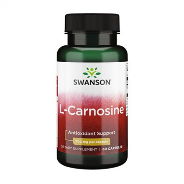 Swanson L-Carnosine 500mg 60caps (Parim enne: 05.2023)