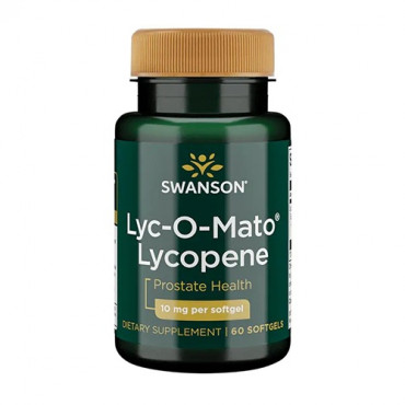 Swanson Lyc-O-Mato Lycopene 10mg 60 softgels (Parim enne: 01.2023)
