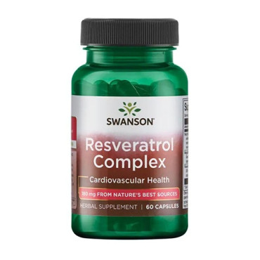 Swanson Resveratrol Complex 180mg 60caps