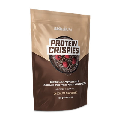 BioTech USA Protein Crispies 450g (Parim enne: 02.2025)