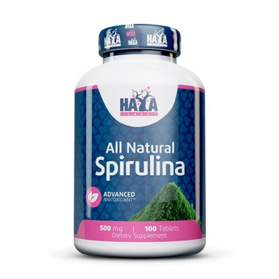 Haya Labs All Natural Spirulina 500mg 100tabs