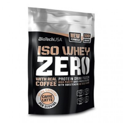 BioTech USA ISO WHEY ZERO, 500g - Caffe Latte