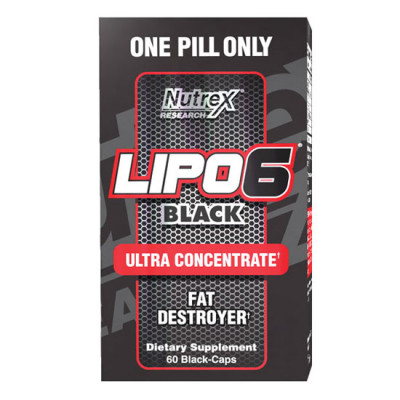 Nutrex Lipo-6 Black Ultra Concentrate 60caps