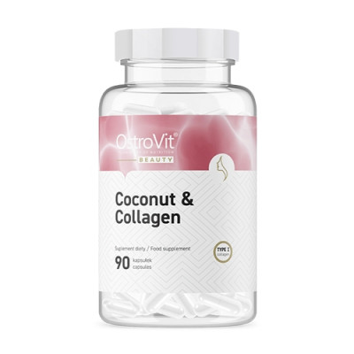 OstroVit Marine Collagen + Coconut MCT Oil 90caps (Parim enne: 04.2025)