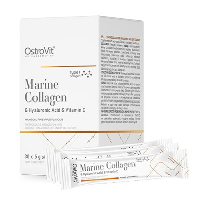 OstroVit Marine Collagen + Hyaluronic Acid + Vitamin C 5g x 30 BOX