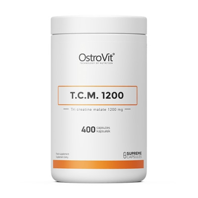 OstroVit T.C.M. 3600 (Tri-Creatine Malate) 400caps (Parim enne: 08.2025)