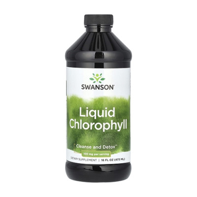Swanson Liquid Chlorophyll 100mg 473ml (Parim enne: 02.2025)