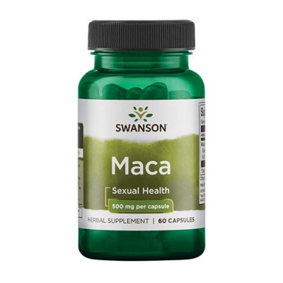 Swanson Maca 500mg 60caps