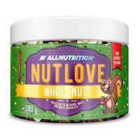 AllNutrition Nutlove Whole Nuts 300g Hazelnut in Dark, Milk and White Chocolate (Parim enne: 07.2022)