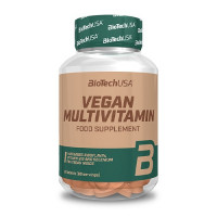 BioTech USA Vegan Multivitamin 60vtabs (Parim enne: 04.2024)
