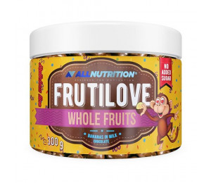AllNutrition Frutilove Whole Fruits 300g Bananas In Milk Chocolate