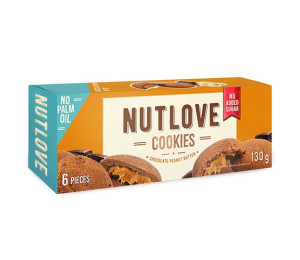 AllNutrition Nutlove Cookies 130g Chocolate Peanut Butter (Parim enne: 05.2023)