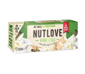AllNutrition Nutlove Vegan Rolls 140g Cream Vanilla