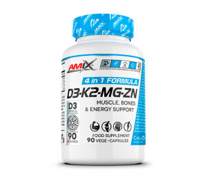AMIX D3-K2-MG-Zn 90caps