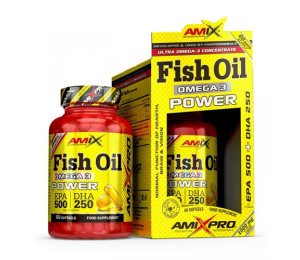 AMIX Fish Oil Omega 3 Power 60 softgels (Parim enne: 11.2023)