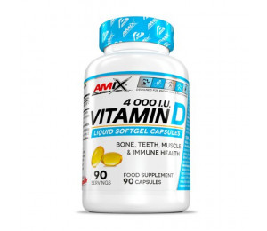 AMIX Vitamin D3 4000IU 90 softgels