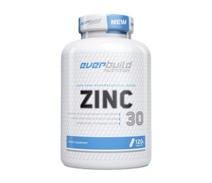 Everbuild Zinc Bisglycinate 30mg 120tabs