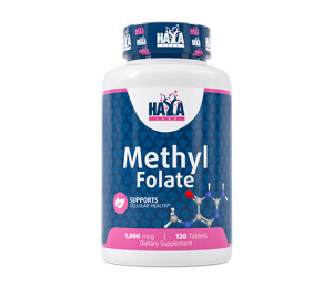 Haya Labs Methyl Folate 1000mcg 120tabs