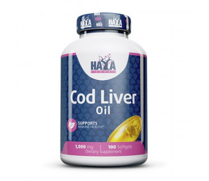 Haya Labs Cod Liver Oil 1000mg 100 softgels