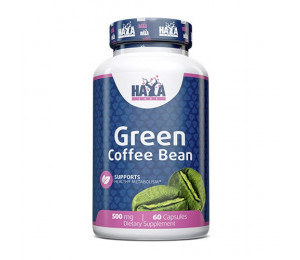 Haya Labs Green Coffee Bean Extract 500mg 60caps (Parim enne: 03.2024)