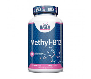 Haya Labs Methyl B12 1000mcg 100tabs (Parim enne: 10.2024)