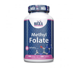 Haya Labs Methyl Folate 400mcg 120tabs