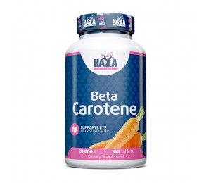 Haya Labs Natural Beta Carotene 20000IU 100tabs (Parim enne: 02.2024)