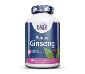 Haya Labs Panax Ginseng 200mg 120caps (Parim enne: 01.2024)