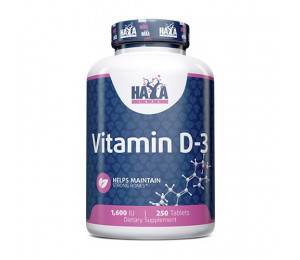 Haya Labs Vitamin D3 1600IU 250tabs (Parim enne: 05.2024)