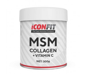 ICONFIT MSM Collagen + Vitamin C, 300g