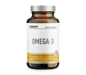 ICONFIT Omega 3 1000mg 60 softgels