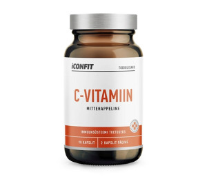 ICONFIT Vitamin C - Non-acidic (Mittehappeline) 90caps