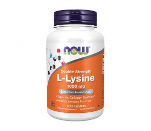 Now Foods L-Lysine 1000mg 100vtabs