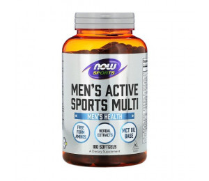 Now Foods Men's Active Sports Multi 180 softgels