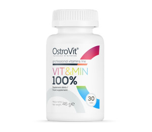 OstroVit 100% Vit&Min 30tabs