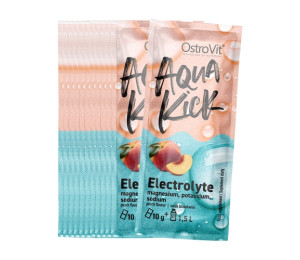 OstroVit Aqua Kick Electrolyte 10g x 24 BOX peach