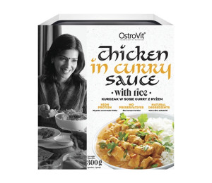 OstroVit Chicken Dish in Curry Sauce with Rice 300g (Parim enne: 06.2024)