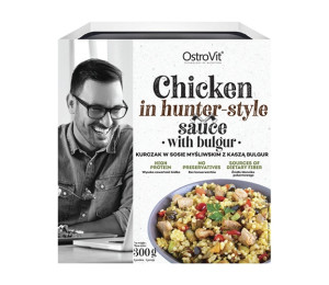 OstroVit Chicken Dish in Hunter-Style Sauce with Bulgur 300g