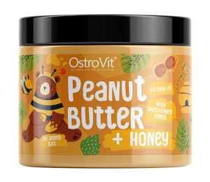 OstroVit Peanut Butter + Honey 500g